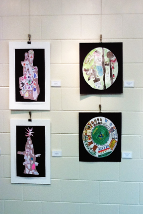 Christmas 2014 Student art from Crestline Elementary School