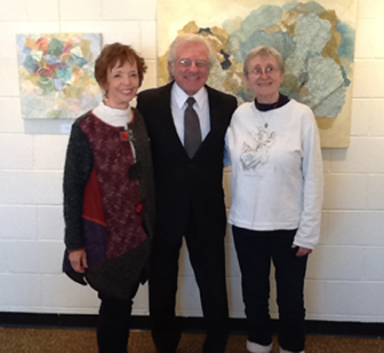 Maud Belser, Tom Dameron and Judy Bobula