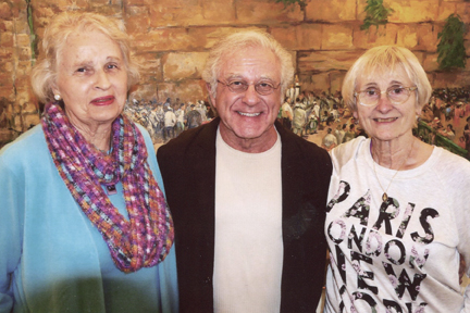 Miriam McClung, Tom Dameron and Maud Belser